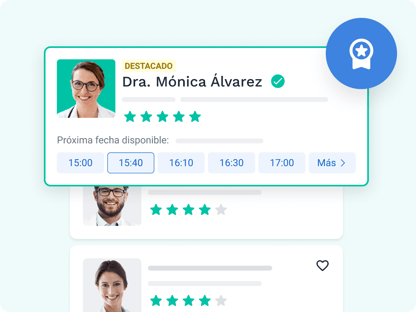 Cuándo invertir en First Class: 8 casos en los que destacar en Doctoralia marca la diferencia