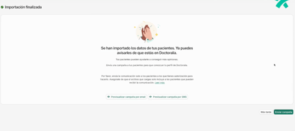 Guía rápida para importar pacientes a tu agenda